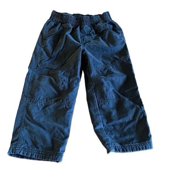 Circo 3T Black Woven Lined Pants Pull On Elastic Waist Front Pockets - Picture 1 of 9